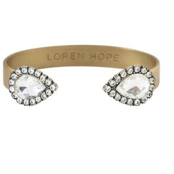 Loren Hope Jewelry - Loren Hope Sarra Cuff in Crystal